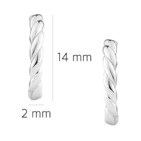 Creolen in 925 Silber