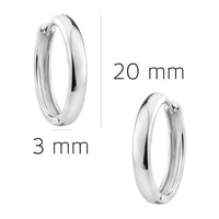 Creolen in 925 Silber