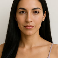 Pfote Ohrstecker in 925 Silber