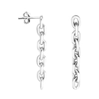 Ankerkette Ohrhänger in 925 Silber