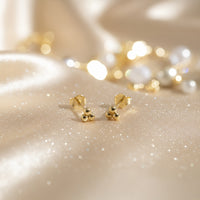 Kugel Ohrstecker in 925 Silber