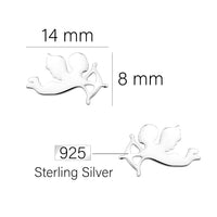 Amor Ohrstecker in 925 Silber