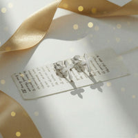 Kreuz Ohrstecker in 925 Silber