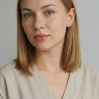 Stab Ohrstecker in 925 Silber