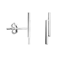 Stab Ohrstecker in 925 Silber