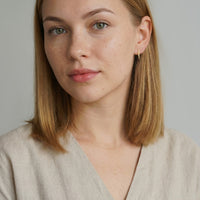 Stab Ohrstecker in 925 Silber