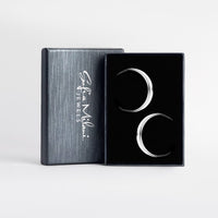 Doppel Steck Creolen in 925 Silber