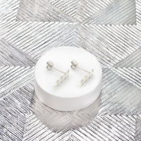CloseUp von Pfeil Ohrstecker in 925 Silber von Sofia Milani - E1628