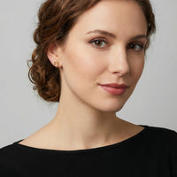 Modelansicht von Doppeltes Herz Ohrstecker in 925 Silber von Sofia Milani - E2103