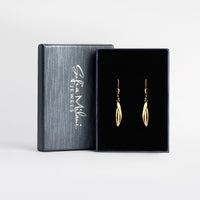 Boxansicht von Oval Ohrhänger in 925 Silber von Sofia Milani - E2165