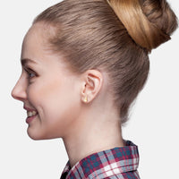 Modelansicht von Gitarre Ohrstecker in 925 Silber von Sofia Milani - E2209