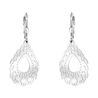 Haupt- und Seitenansicht von Ornamenten Ohrhänger in 925 Silber von Sofia Milani - E2262