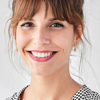 Modelansicht von Blumen Creolen in 925 Silber von Sofia Milani - E2476