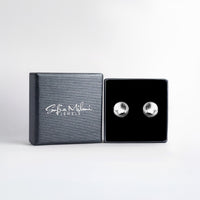 Boxansicht von Kugel Ohrstecker in 925 Silber von Sofia Milani - E2497