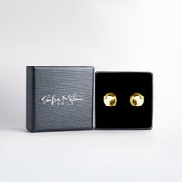 Boxansicht von Kugel Ohrstecker in 925 Silber von Sofia Milani - E2498