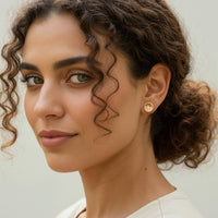 Modelansicht von Berg Ohrstecker in 925 Silber von Sofia Milani - E2539