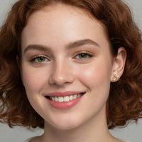 Modelansicht von Stern Ohrstecker in 925 Silber von Sofia Milani - E2551