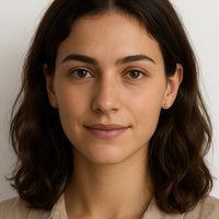 Modelansicht von Stern Ohrstecker in 925 Silber von Sofia Milani - E2560