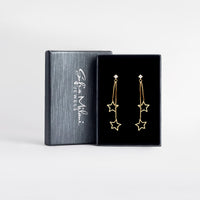 Boxansicht von Stern Ohrstecker in 925 Silber von Sofia Milani - E2565