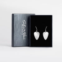Boxansicht von Blatt Ohrhänger in 925 Silber von Sofia Milani - E2637
