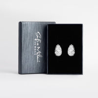 Boxansicht von Zirkonia Ohrstecker in 925 Silber von Sofia Milani - E2810