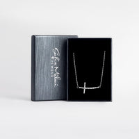 Kreuz Halskette in 925 Silber