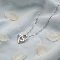 Herz Halskette in 925 Silber
