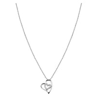 Herz Halskette in 925 Silber