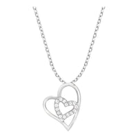 Herz Halskette in 925 Silber