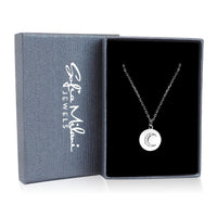 Mond Halskette in 925 Silber