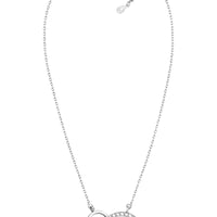 Kreis Halskette in 925 Silber