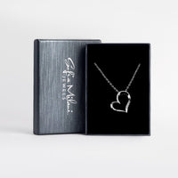 Herz Halskette in 925 Silber