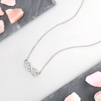 Unendlich Halskette in 925 Silber