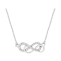 Unendlich Halskette in 925 Silber