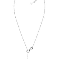 Vollansicht von Herz Halskette in 925 Silber von Sofia Milani - N0147