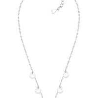 Plättchen Halskette in 925 Silber