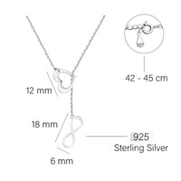 Herz Halskette in 925 Silber