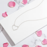 Herz Halskette in 925 Silber