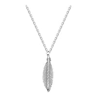 Flügel Halskette in 925 Silber