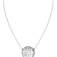 Welt Halskette in 925 Silber