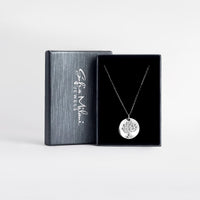 Baum Halskette in 925 Silber