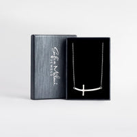 Kreuz Halskette in 925 Silber