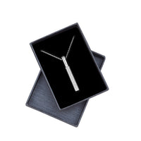 Stab Halskette in 925 Silber