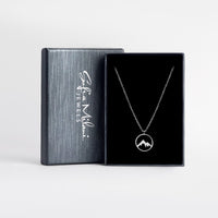 Boxansicht von Berg Halskette in 925 Silber von Sofia Milani - N0270