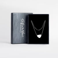 Herz Halskette in 925 Silber