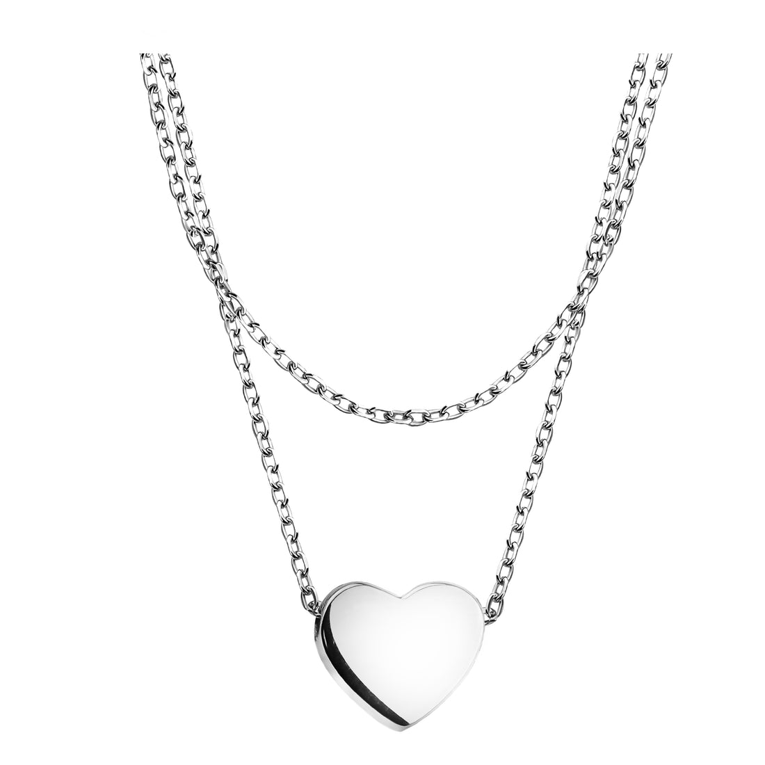 Herz Halskette in 925 Silber