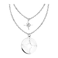 Welt Halskette in 925 Silber