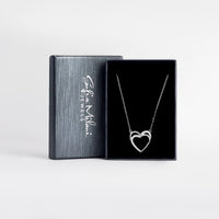 Herz Halskette in 925 Silber