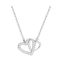 Herz Halskette in 925 Silber