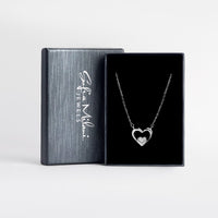 Herz Halskette in 925 Silber